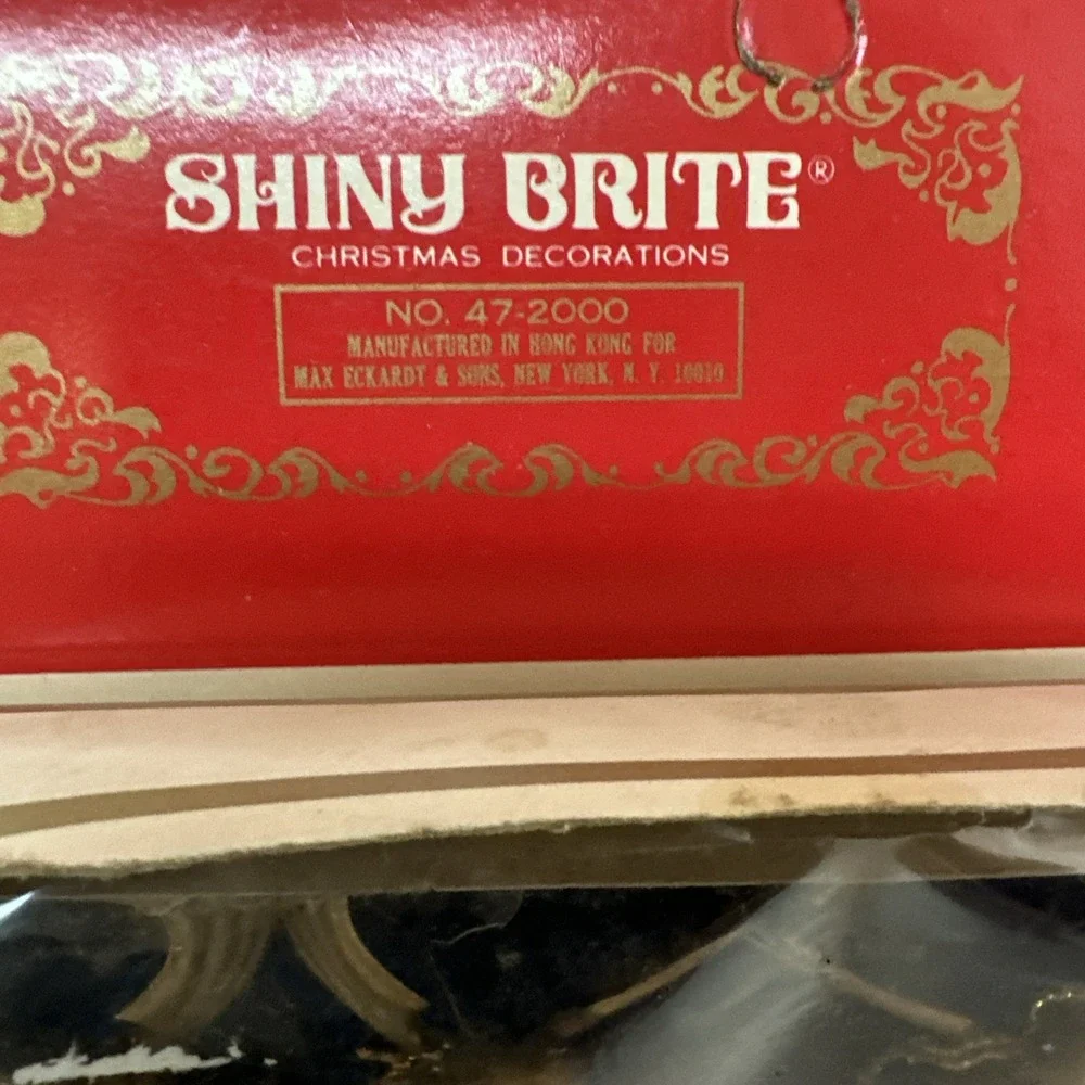 Shiny Brite 4 Christmas Angel Musical Band Gold Plastic NEW in Package